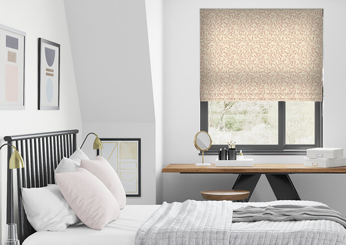 Abele, Blush - Twist&Fit Roman Blind - Image 3